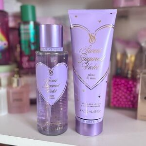 💝Victoria’s Secret Sweet Sugared Violet Mizt & lotion💝